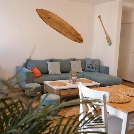 Le 8 ∙ Appartement Cosy Avec Balcon Vue Sur Mer Мер-ле-Бен Экстерьер фото