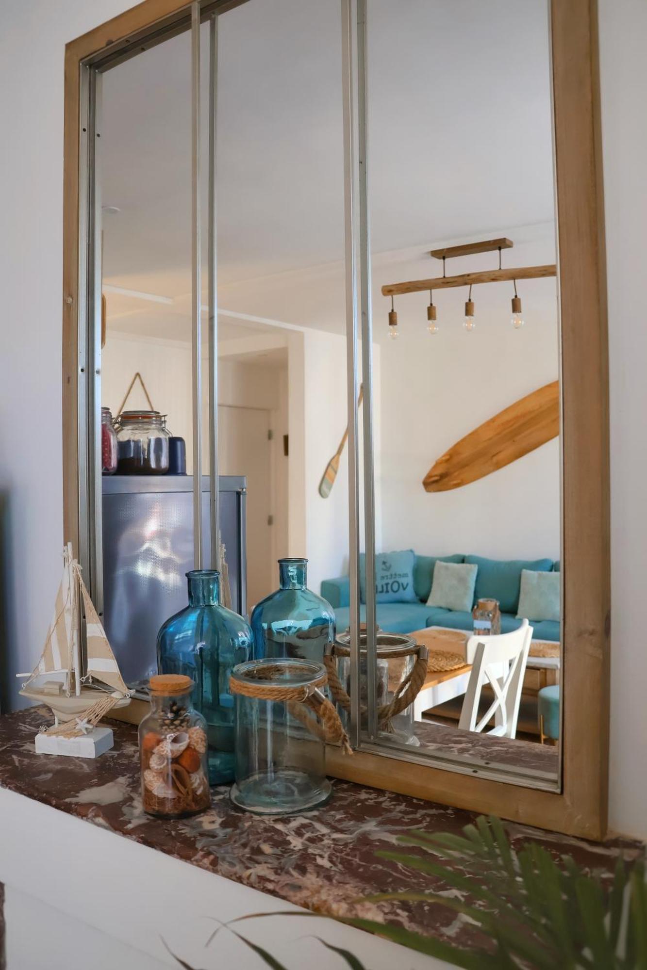 Le 8 ∙ Appartement Cosy Avec Balcon Vue Sur Mer Мер-ле-Бен Экстерьер фото